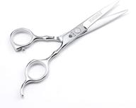 🪒 beardoholic beard scissors: japanese 6 in stainless steel barber hair cutting shears for exceptionally sharp and precise beard grooming - professional men's hairs scissors with fine adjustment and instant hair trimming tension screw logo