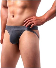 img 2 attached to 🩲 Active Breathable Men's Casey Kevin Jockstrap Underwear