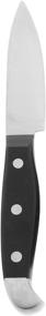 img 3 attached to HENCKELS Statement Paring Knife: Sleek 3-inch Black/Stainless Steel Blade for Precision Cutting