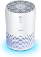 🌬️ california available - toppin tpap002 hepa air purifiers for home with fragrance sponge uv light, eliminating pollen pet hair dander smoke dust odors airborne contaminants for bedroom, in white logo