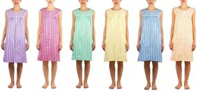 img 1 attached to Shift Duster Dress - 6 Pack Assortment - Sizes Medium to 3X (509)