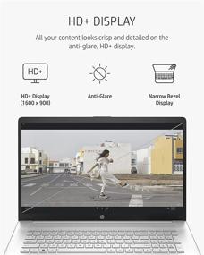 img 1 attached to 💻 2021 Latest Model HP Pavilion Laptop, 17.3" HD+ Narrow Bezel Touchscreen, AMD Ryzen 5 5500U Processor (Beats i7-1185G7), 32GB RAM, 1TB SSD, Long Battery Life, Windows 10
