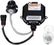 🔦 seo optimized xenon hid headlight ballast with ignitor & d2s/r bulb - compatible with nissan murano, maxima, altima, 350z, infiniti qx56, g35, fx35 - replaces 28474-8991a, 28474-89904, nzmns111lan логотип