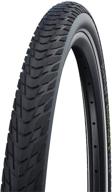 🚴 schwalbe marathon e-plus tire 700x45c - wire clincher, endurance, smartguard, 67tpi, black logo