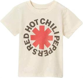 img 1 attached to Bold & Spicy: Red Hot 🌶️ Chili Peppers Short Sleeve Attire for Boys!