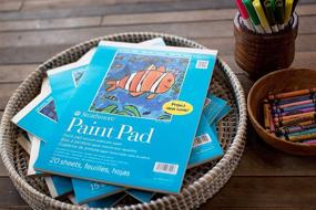 img 1 attached to 🎨 Strathmore 100 Series Youth Paint Pad (27-209): 9x12, 20 Sheets – Perfect for Young Artists!