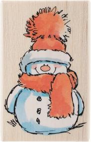 img 2 attached to Penny Black Snowy Wood 2521K: Mounted Rubber Stamp - A Perfect Choice for Better SEO