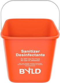 img 3 attached to 🧺 BYLD Red Sanitizing Bucket: 6 Quart Cleaning Pail for Effective Sanitization