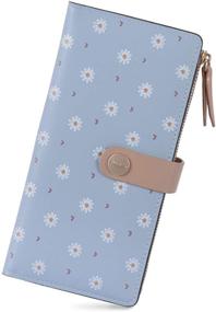 img 4 attached to 👛 Bifold Wallets for Women - Wallet Organizer for Women's Handbags & Wallets