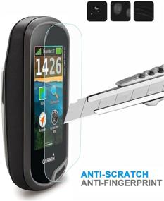 img 1 attached to 📱 Pack of 4 Tempered Glass Screen Protectors for Garmin Oregon 600/650/750 GPS - Akwox 0.3mm 9H Hard Scratch-Resistant"