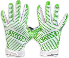 img 2 attached to Battle Sports Football Receiver Gloves Sports & Fitness