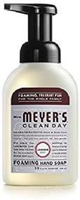 img 2 attached to 🍋 Lemon Scented Mrs. Meyer's Foaming Hand Soap - 10 Fluid Ounce