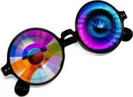 festival portal kaleidoscope refraction glasses logo