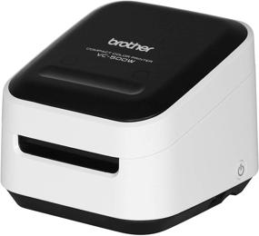 img 2 attached to 🖨️ White Brother VC-500W Wireless Compact Color Label and Photo Printer, 3.8" x 4.4" x 4.6" (VC500W) - Versatile & Optimized for SEO
