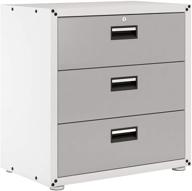 transform your home with itbe ready-to-assemble 3 drawers steel cabinet (white) logo