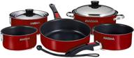 magma a10-366-mr-2-in non-stick cookware set - 10-piece collection logo