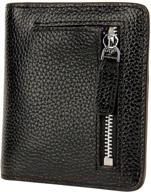 ainimoer women's handbags & wallets: leather compact design with rfid blocking logo