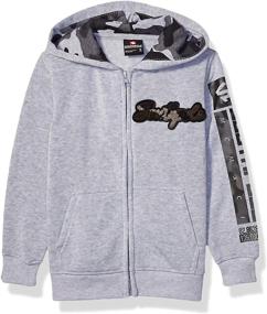 img 3 attached to 🧥 Cozy Comfort: Southpole Boys' Little Fleece Hooded Fullzip - Perfect for All-Day Outdoor Adventures!