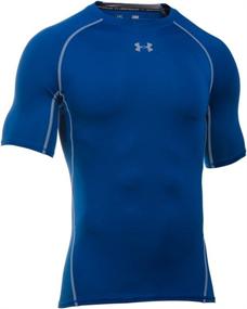 img 1 attached to 👕 Under Armour HeatGear Short Sleeve Compression T-Shirt for Men