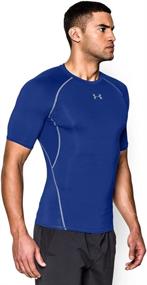 img 2 attached to 👕 Under Armour HeatGear Short Sleeve Compression T-Shirt for Men