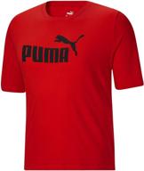 👕 puma men's tall essentials logo shirts for men's clothing logo