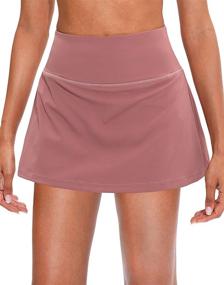 img 3 attached to 🎾 Soothfeel Pleated Tennis Skirt with Pockets: Women's High Waisted Athletic Golf Skort for Workout Running and more!