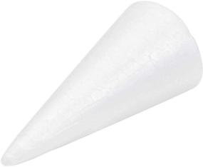 img 1 attached to Foam Cones Crafts White Pack Crafting