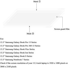 img 2 attached to Антибликовый защитный экран Samsung Notebook от синего излучения