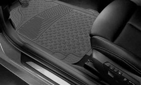 img 3 attached to FH Group F11307BEIGE Tan All Season Floor Mat (Full Set Semi-Custom Premium)