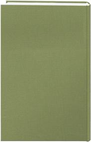 img 1 attached to Sage Green Fabric Frame Cover Photo Album: Holds 300 4x6 Photos in 300 Pockets