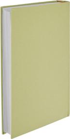 img 3 attached to Sage Green Fabric Frame Cover Photo Album: Holds 300 4x6 Photos in 300 Pockets