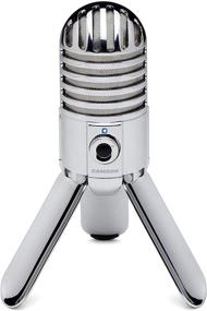 img 4 attached to 🎙️ Chrome SAMSON Meteor Mic USB Studio Condenser Microphone