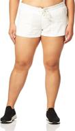 👙 roxy oceanside elastic shorts for women: stylish swimwear and cover ups logo