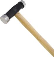 the beadsmith two-sided planishing hammer - 9 inches wooden handle, 80mm steel head with 23mm faces - essential tool for metalsmiths: adds shape and smooths metal surfaces logo
