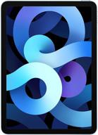 обновленный apple ipad air (10,9 дюйма) - небесно-голубой, 64 гб, wi-fi - последняя модель, 4 поколение. логотип