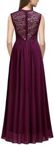 img 3 attached to Miusol Womens Sleeveless Vintage Wedding Women's Clothing for Dresses