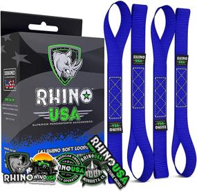 img 3 attached to RHINO USA Soft Motorcycle Straps Motorcycle & Powersports