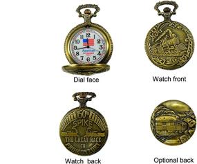 img 3 attached to 🕰️ 150th Anniversary Pocket Watch at Promontory