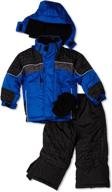 rothschild little snowboard-style snowsuit for boys' jackets & coats logo