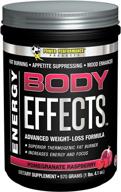 570g power performance products body 💪 effects pre workout supplement - pomegranate raspberry flavored logo