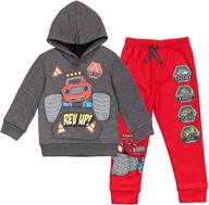 blaze monster machines toddler pullover logo