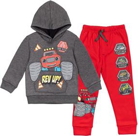 img 4 attached to Blaze Monster Machines Toddler Pullover