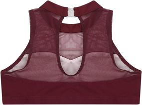 img 1 attached to ACSUSS Gymnastics Dancewear Activewear Burgundy