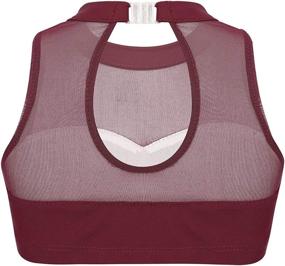 img 3 attached to ACSUSS Gymnastics Dancewear Activewear Burgundy