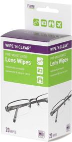 img 4 attached to 🔍 Flents Lens Wipes - Pre-Moistened (20 Count) - Wipe and Clear Solution