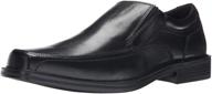 👞 black men's dockers edson slip-on loafer shoes logo