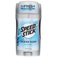 🌊 speed stick solid deodorant, ocean surf 3 oz (pack of 2): long-lasting odor protection for active individuals logo