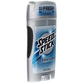 img 2 attached to 🌊 Speed Stick Solid Deodorant, Ocean Surf 3 oz (Pack of 2): Long-lasting Odor Protection for Active Individuals