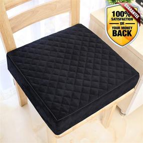 img 3 attached to Comfortanza Chair Seat Cushion Non Slip Kitchen & Dining