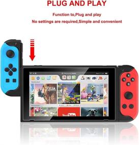 img 3 attached to Enhance Your Switch Gaming Experience with Joytorn Joy Pad Controller Replacement – Turbo, Motion Control, Dual Vibration Enabled